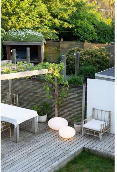 Vanjske Svjetiljka CPH Lighting, Bijela, Terasa, Plastika