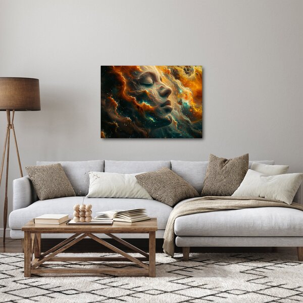 Slika - Lice u svemiru (70x50 cm)