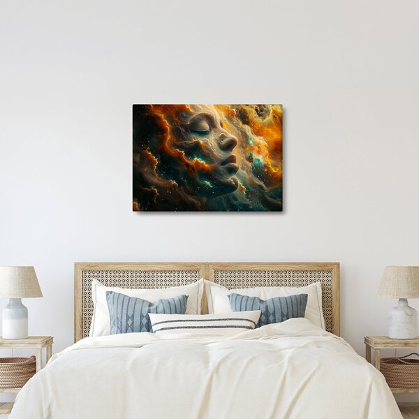 Slika - Lice u svemiru (70x50 cm)