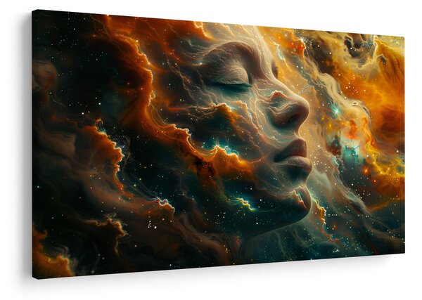 Slika - Lice u svemiru (90x60 cm)