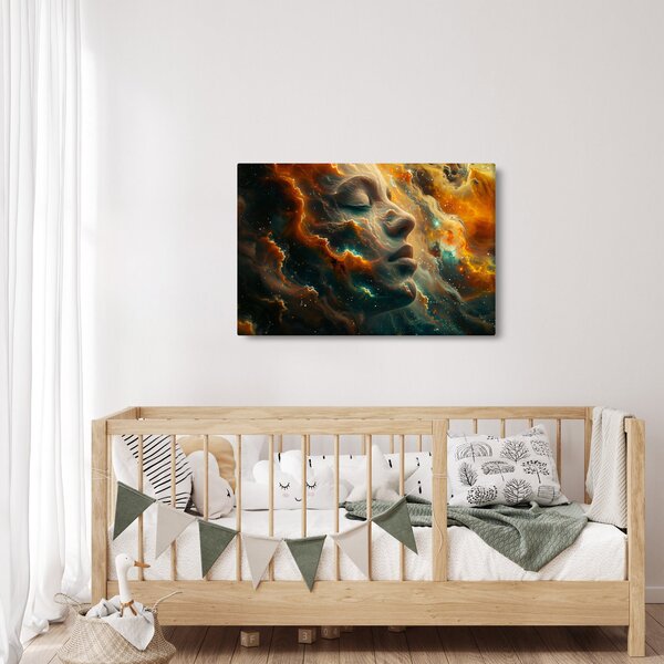 Slika - Lice u svemiru (90x60 cm)