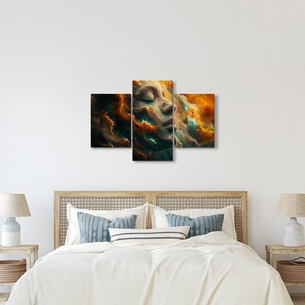 Slika - Lice u svemiru (90x60 cm)