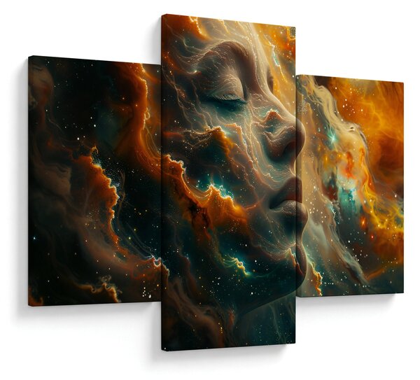 Slika - Lice u svemiru (90x60 cm)