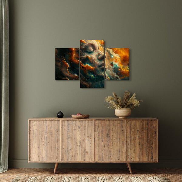 Slika - Lice u svemiru (90x60 cm)