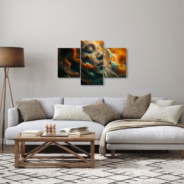 Slika - Lice u svemiru (90x60 cm)
