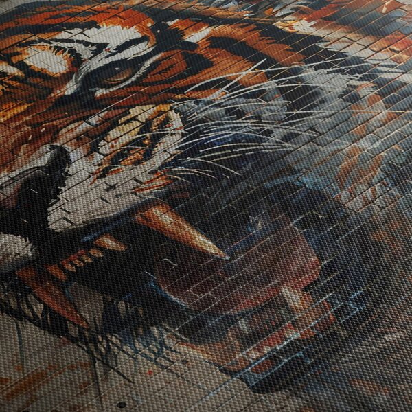 Slika - Tigar od cigle (70x50 cm)
