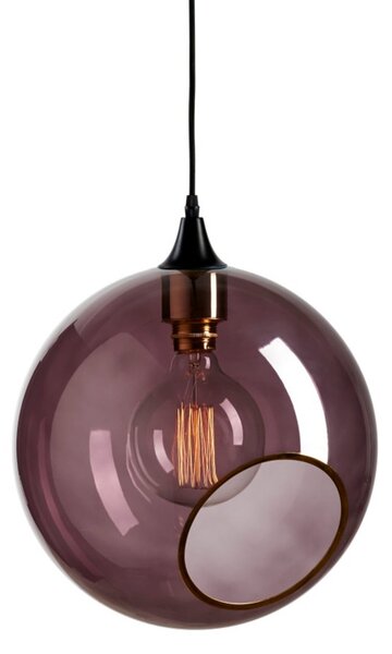 Viseća lampa Ballroom XL, ljubičasta/crna - Design By Us