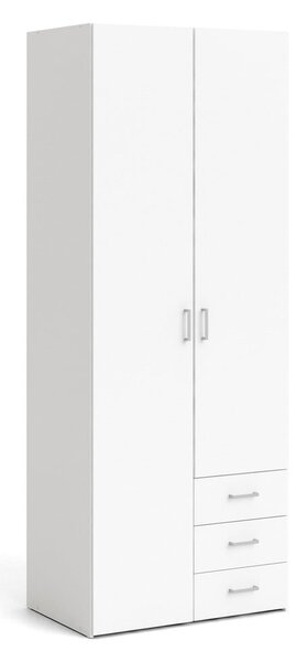Bijeli ormar 78x200 cm Space – Tvilum