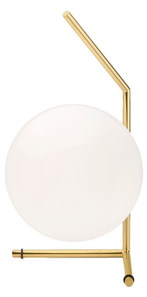 Stolne Lampa FLOS, prigušiv, Zlato / mjed, Dnevna soba, Metal