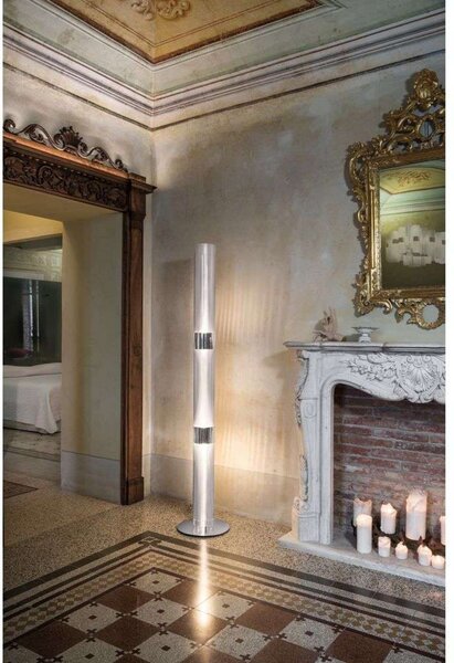 Podne Lampa Slamp, Bijela, Dnevna soba, Plastika