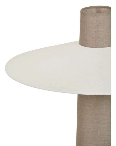 Podne Lampa Forestier, Thésée, Bijela, Dnevna soba, Tkanina / tekstil, Boho