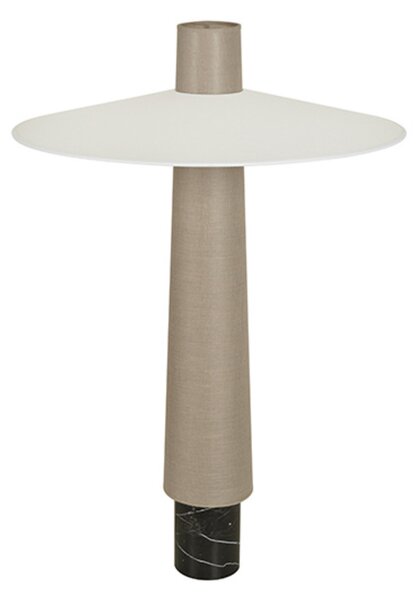 Podne Lampa Forestier, Thésée, Bijela, Dnevna soba, Tkanina / tekstil, Boho