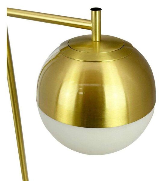 Stolne Lampa Dyberg Larsen, Caen, Zlato / mjed, Dnevna soba, Metal, Skandinavski