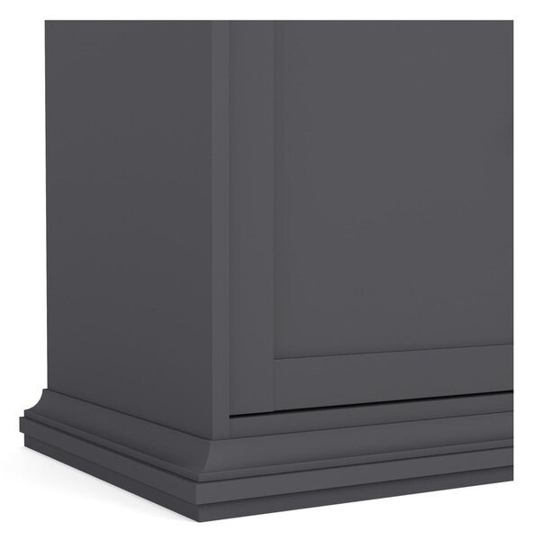 Siva niska komoda 144x92 cm Paris – Tvilum