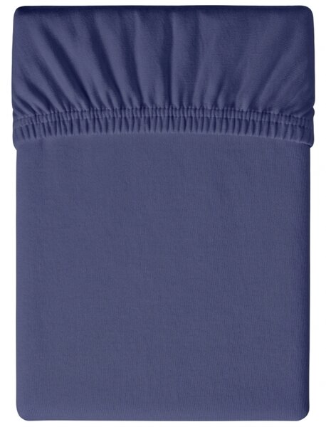 Jersey plahta mornarsko plava 90 x 200 cm