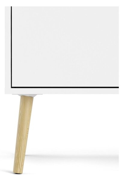 Bijela komoda 147x82x39 cm Oslo – Tvilum