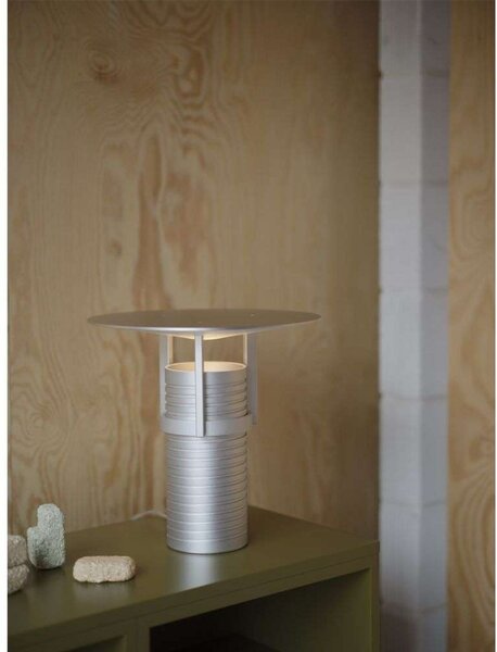 Stolne Lampa Muuto, prigušiv, Metalik, Dnevna soba, Aluminij