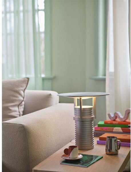 Stolne Lampa Muuto, prigušiv, Metalik, Dnevna soba, Aluminij