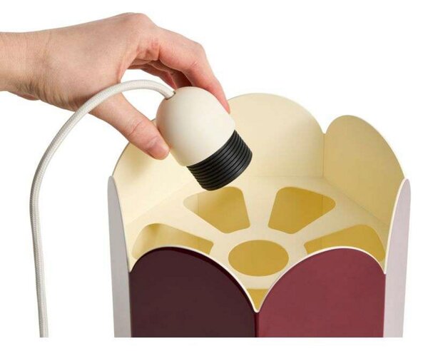 Stolne Lampa HAY, COMMON, Crno, Dnevna soba, Plastika
