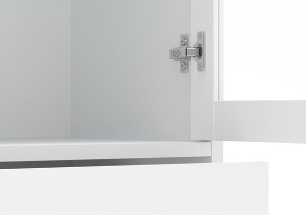 Bijela vitrina 96x201 cm Paris – Tvilum