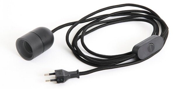 Stolne Lampa HAY, COMMON, Crno, Dnevna soba, Plastika