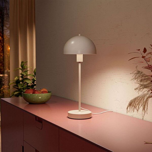 Stolne Lampa Herstal, Sivo, Dnevna soba, Metal