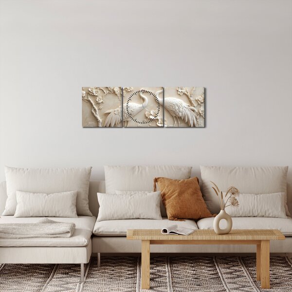 Slika - Kineski uzorak (sa satom) (90x30 cm)