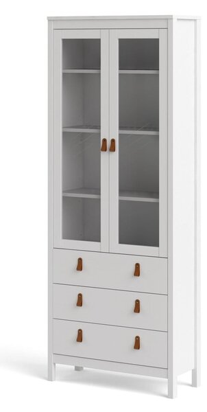 Bijela vitrina 78x199 cm Madrid – Tvilum