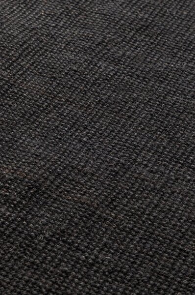 Crni juteni tepih 190x280 cm Bouclé – Hanse Home