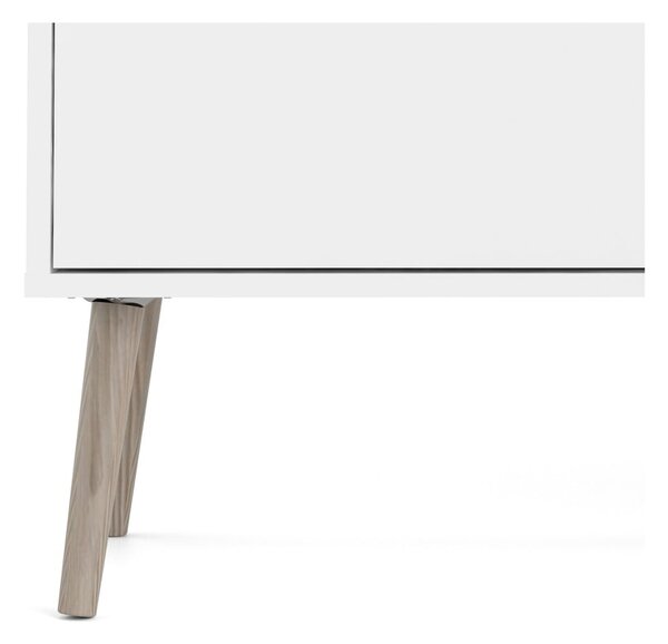 Bijela komoda 196x82x39 cm Oslo – Tvilum