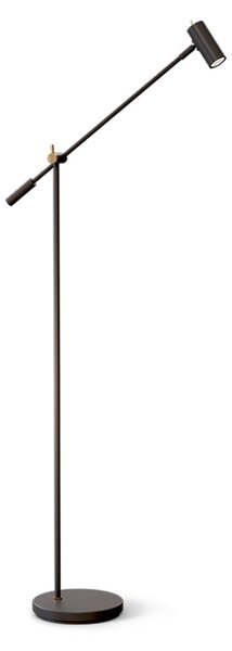 Cato Podna Lampa Dim. Mat Crna/Mesing - Belid