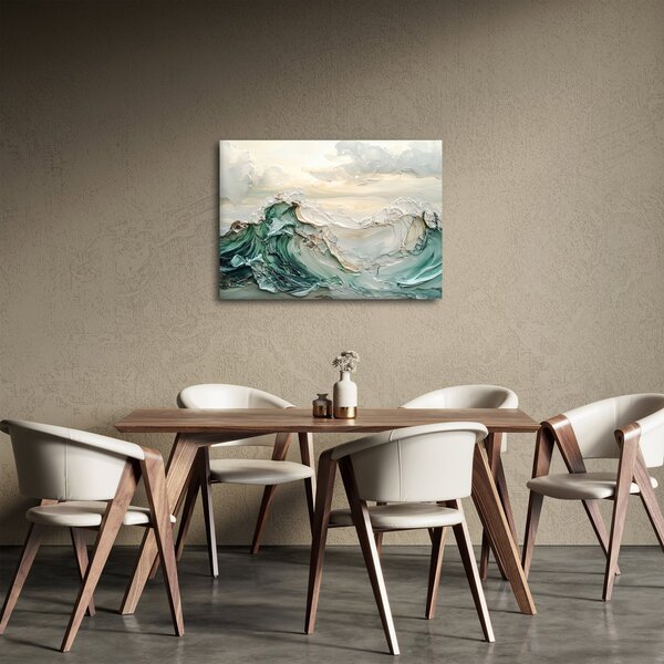 Slika - 3D morska apstrakcija (70x50 cm)