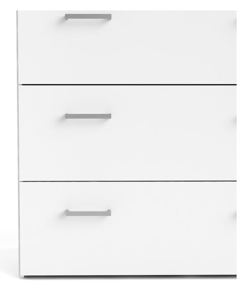 Bijela visoka komoda 74x115 cm Space – Tvilum