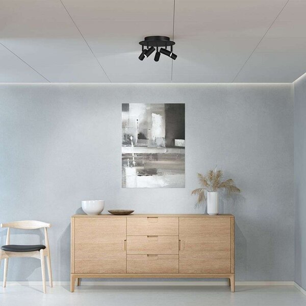 Cato 5-spot Stropna Lampa Mat Crna/Mat Crna - Belid