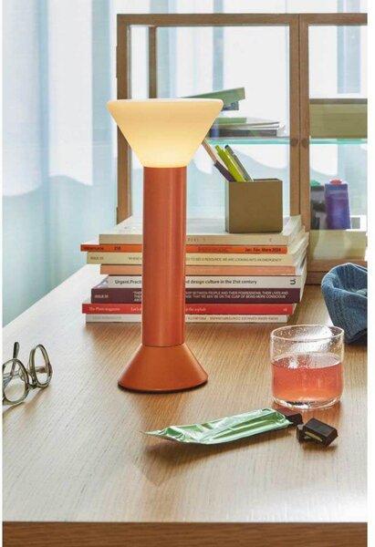 Flash Prijenosni Stolna Lampa Metalik Narančasta - Hübsch
