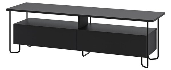 Crna TV komoda 150x45 cm Dilly – Marckeric