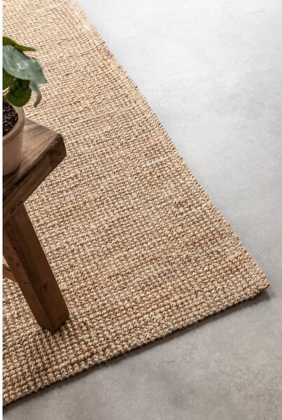 Tepih juteni u prirodnoj boji 60x90 cm Bouclé – Hanse Home