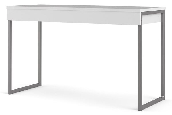 Bijeli radni stol Tvilum Function Plus, 126 x 52 cm