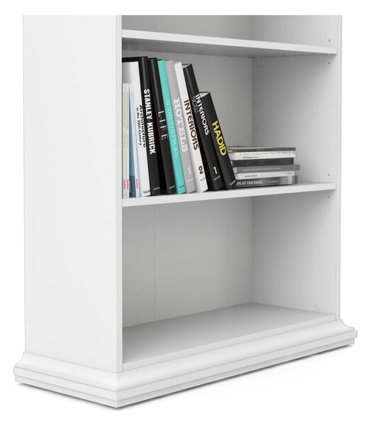Bijela biblioteka 96x201 cm Paris – Tvilum