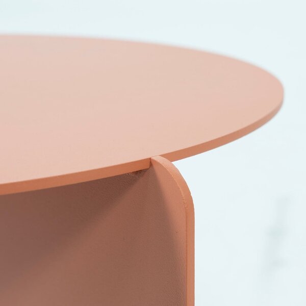 Metalni okrugao pomoćni stol ø 40 cm Salsa – Spinder Design
