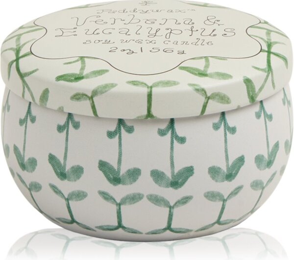 Paddywax Tulip Verbena & Lemongrass mirisna svijeća sa zatvaračem 56 g