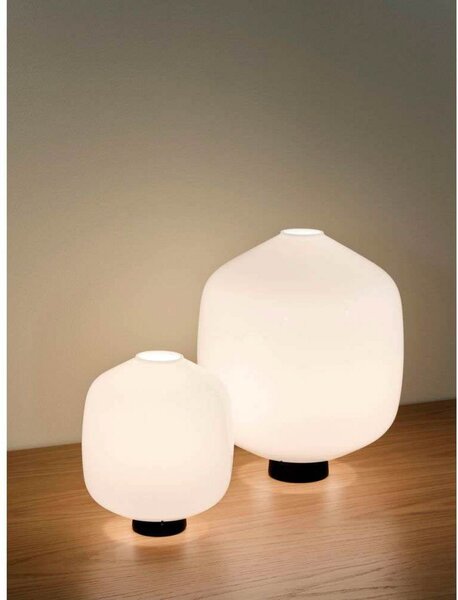 Stolne Lampa HAY, Bijela, Spavaća soba, Staklo