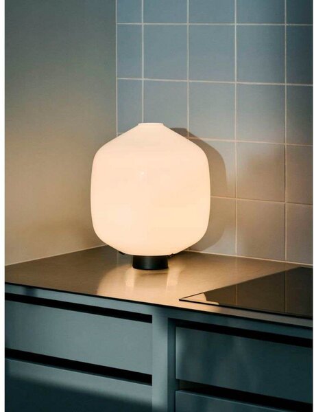 Stolne Lampa HAY, Bijela, Spavaća soba, Staklo