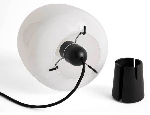 Stolne Lampa HAY, Bijela, Spavaća soba, Staklo