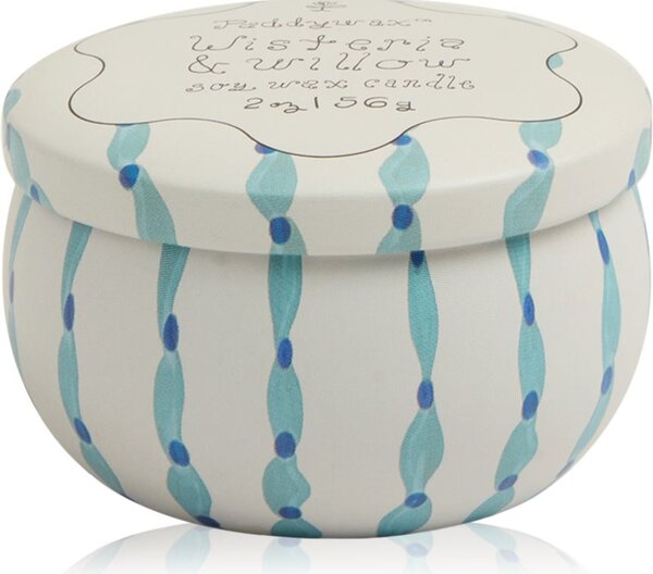 Paddywax Tulip Wisteria & Willow mirisna svijeća sa zatvaračem 56 g