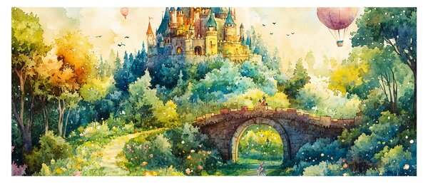 Slika - Bajkoviti dvorac (120x50 cm)
