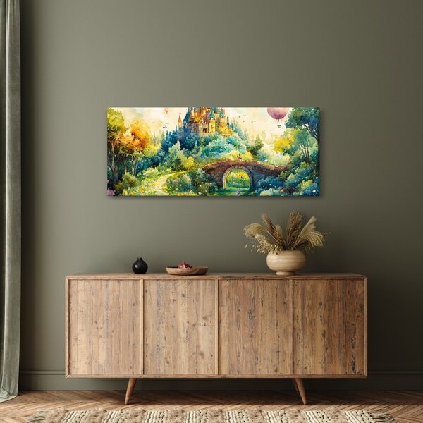 Slika - Bajkoviti dvorac (120x50 cm)