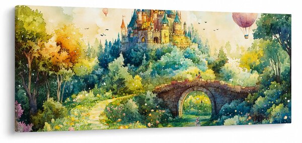 Slika - Bajkoviti dvorac (120x50 cm)