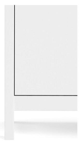 Bijela niska komoda 82x80 cm Madrid – Tvilum