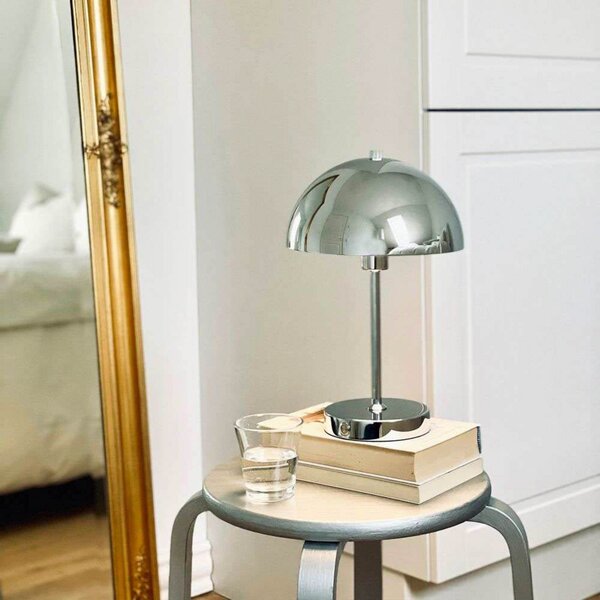 Stolne Lampa Dyberg Larsen, Stockholm, prigušiv, Metalik, Dnevna soba, Metal, Skandinavski